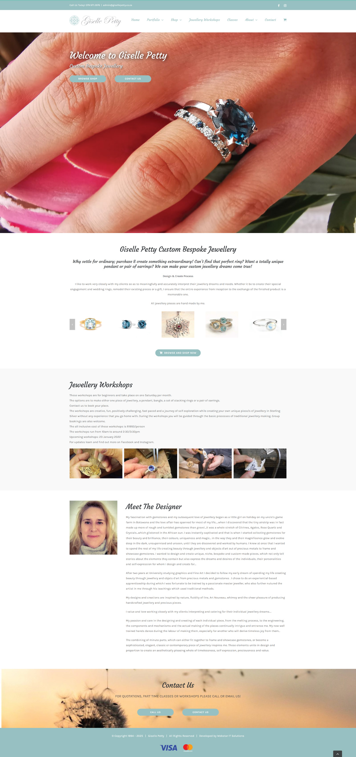 Giselle-Petty-Full-Screenshot Giselle Petty Website