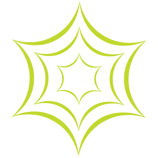 Yellow Web Webstar Logo