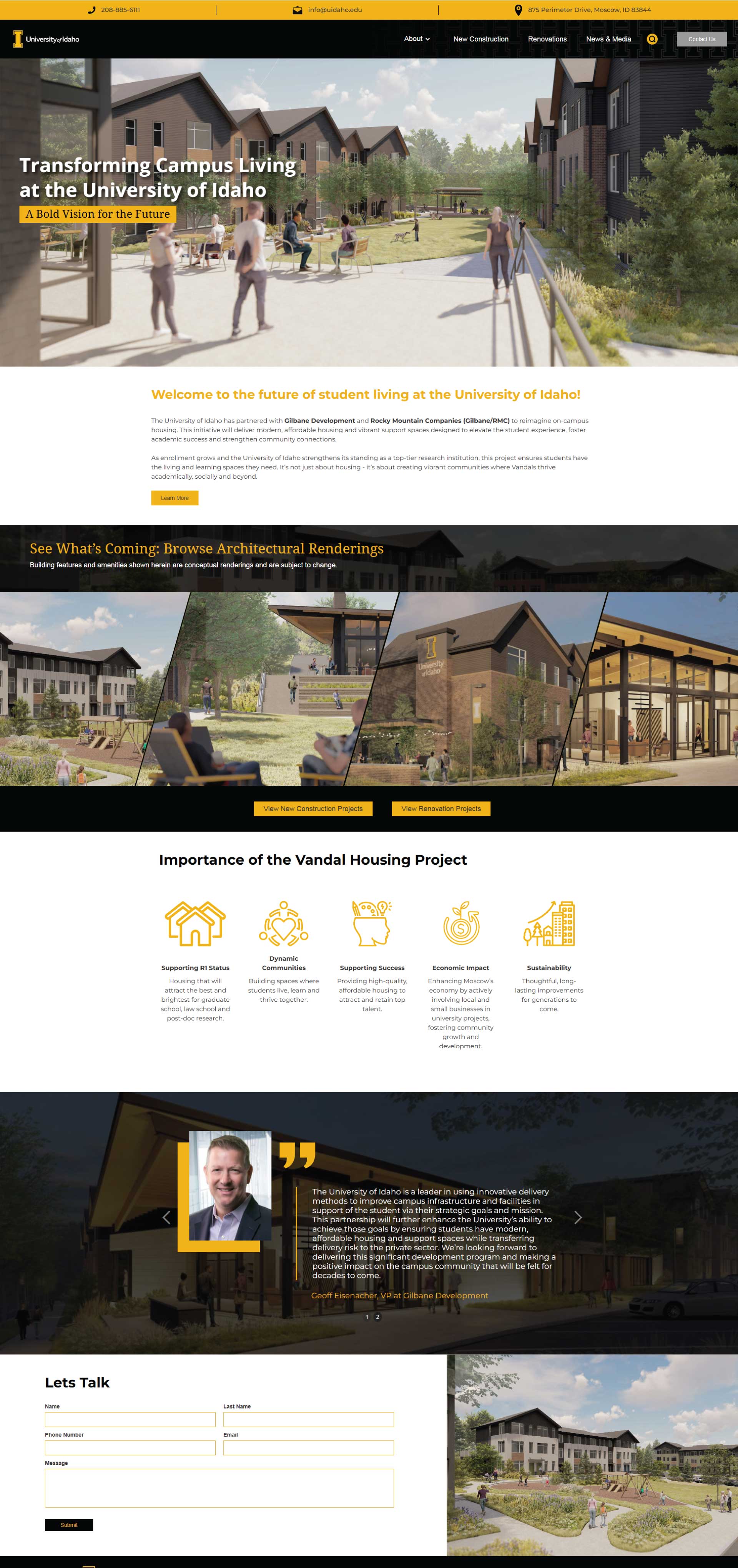 Vandal-Housing-Project-Full-Screenshot Vandal Housing Project Website